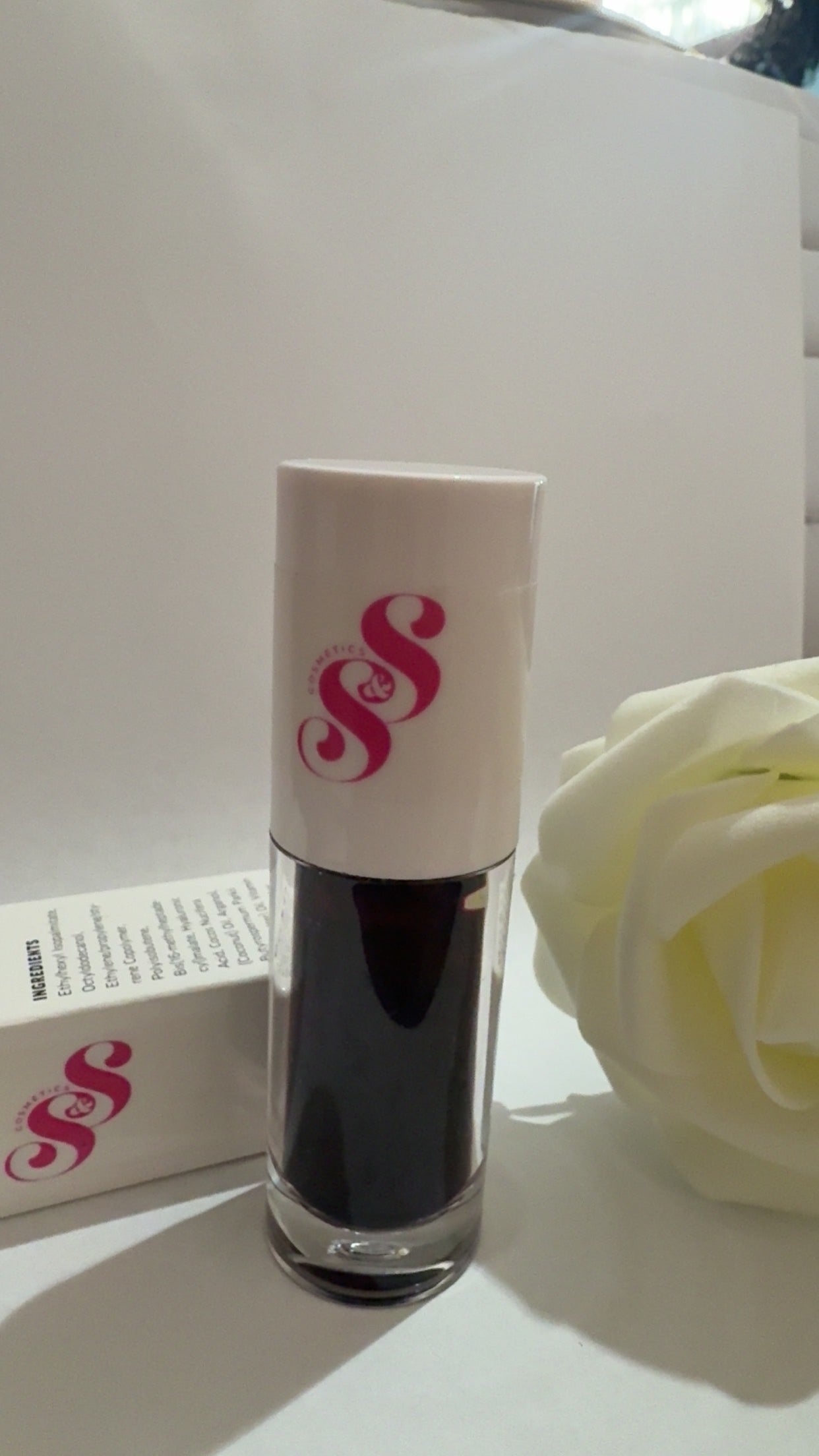 S&S Black Cherry Lip Stain 07
